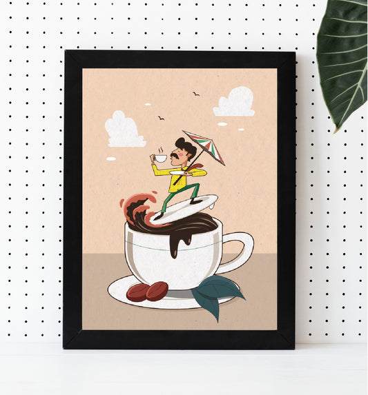 Coffee Surfing Guy